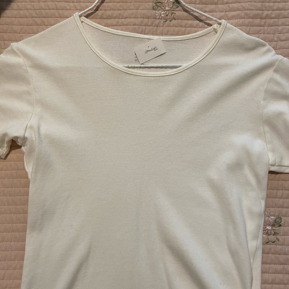 White Brandy T shirt